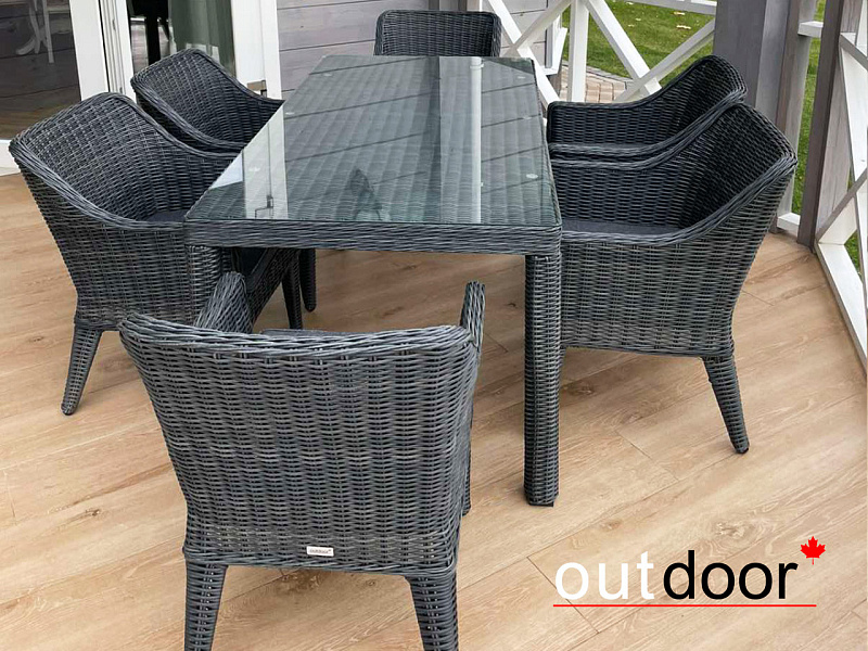Мебель Outdoor на загородном участке