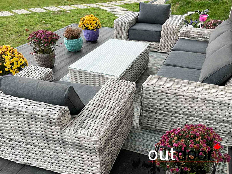 Мебель Outdoor на загородном участке