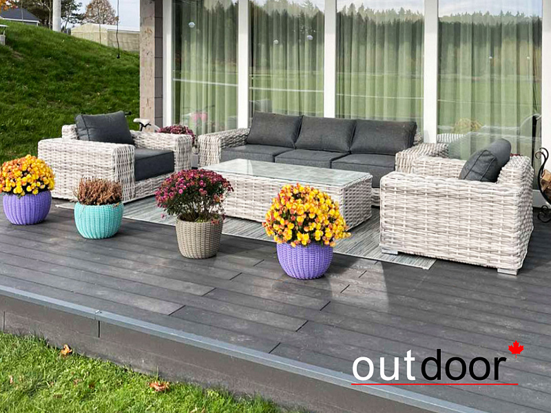 Мебель Outdoor на загородном участке