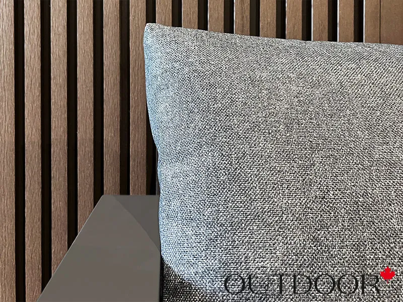 Комплект мебели OUTDOOR Денвер (3-местный диван, 2 кресла, стол), графит