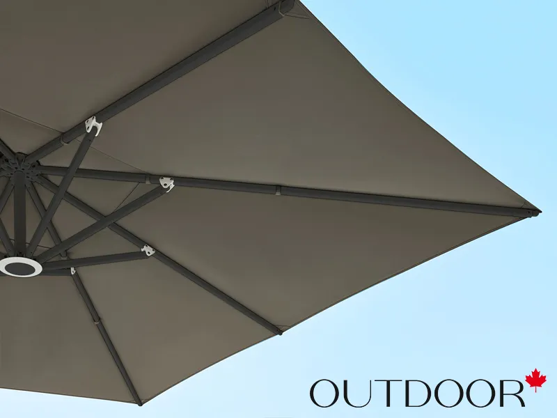 Зонт садовый OUTDOOR Монако, черный