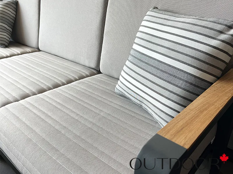 Комплект мебели OUTDOOR Орлеан (3-местный диван, 2 кресла, кофейный стол), песочный