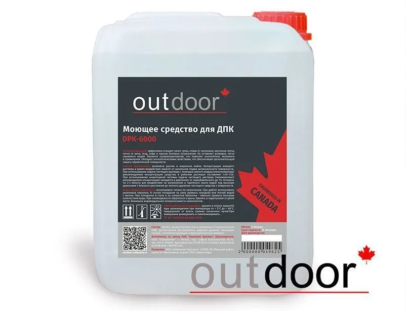 Моющее средство OUTDOOR для ДПК (канистра 5 л.)