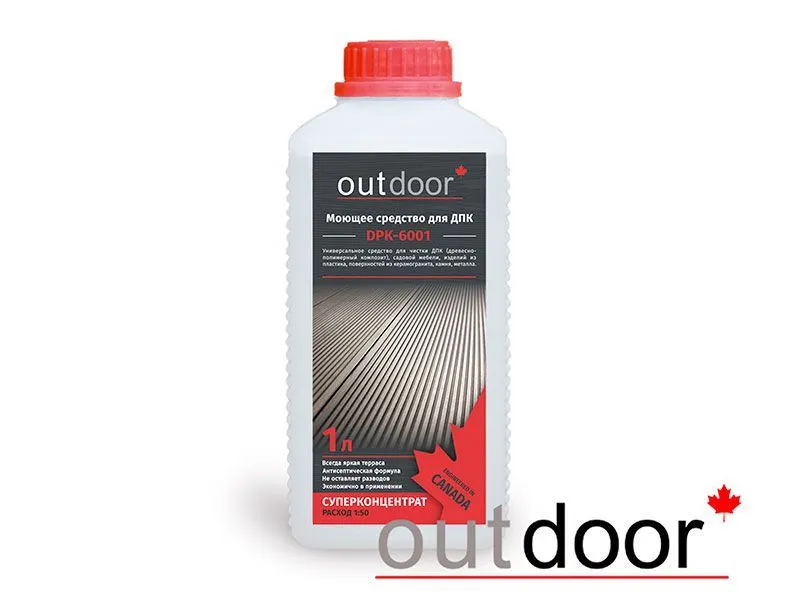 Моющее средство OUTDOOR для ДПК (канистра 1 л.)