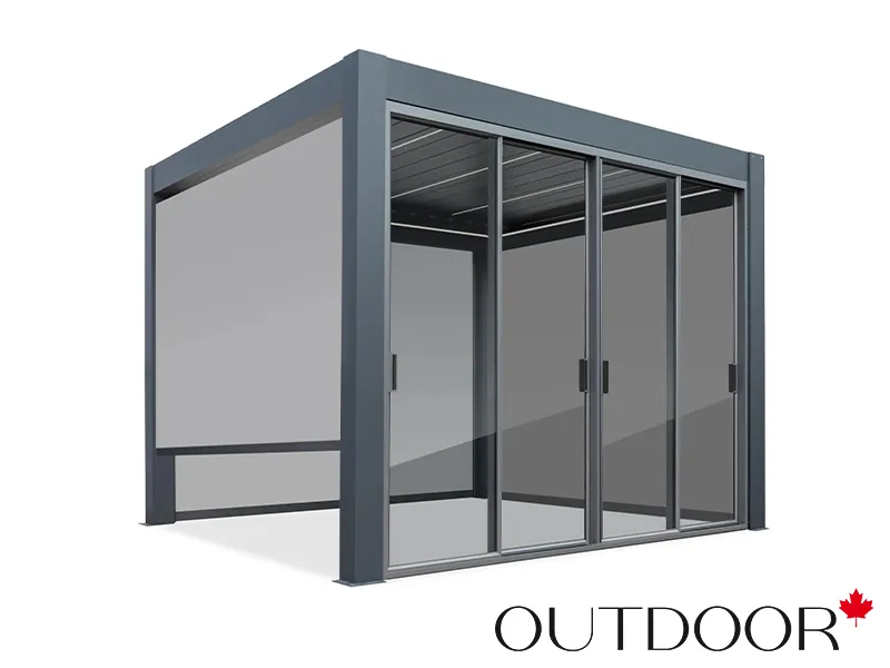 Пергола OUTDOOR 3*4м premium, графит