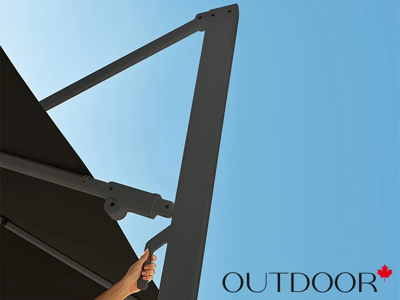 Зонт садовый OUTDOOR Монако, черный