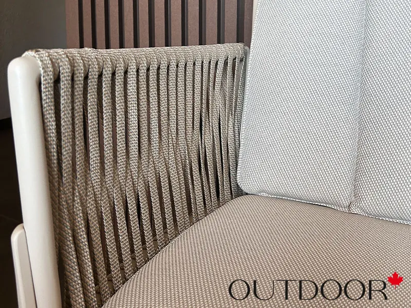 Комплект мебели OUTDOOR Неаполь (стол, 6 стульев), латте