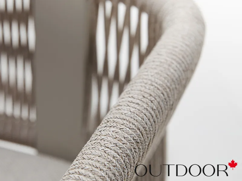 Комплект мебели OUTDOOR Женева (3-местный диван, 2 кресла, кофейный стол), шампань