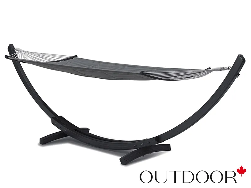 Гамак с каркасом OUTDOOR Эль-Нидо, графит