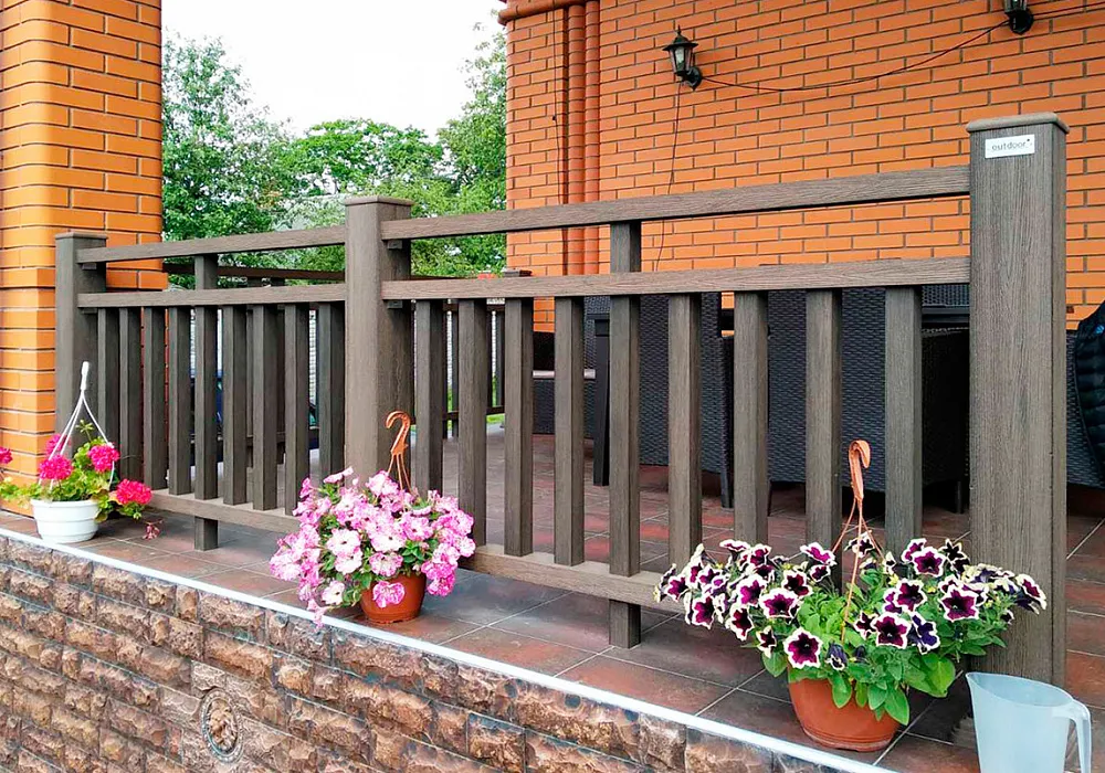 Ограждения для крытой террасы в г. Бресте. Ограждения для крытой террасы в г. Бресте.