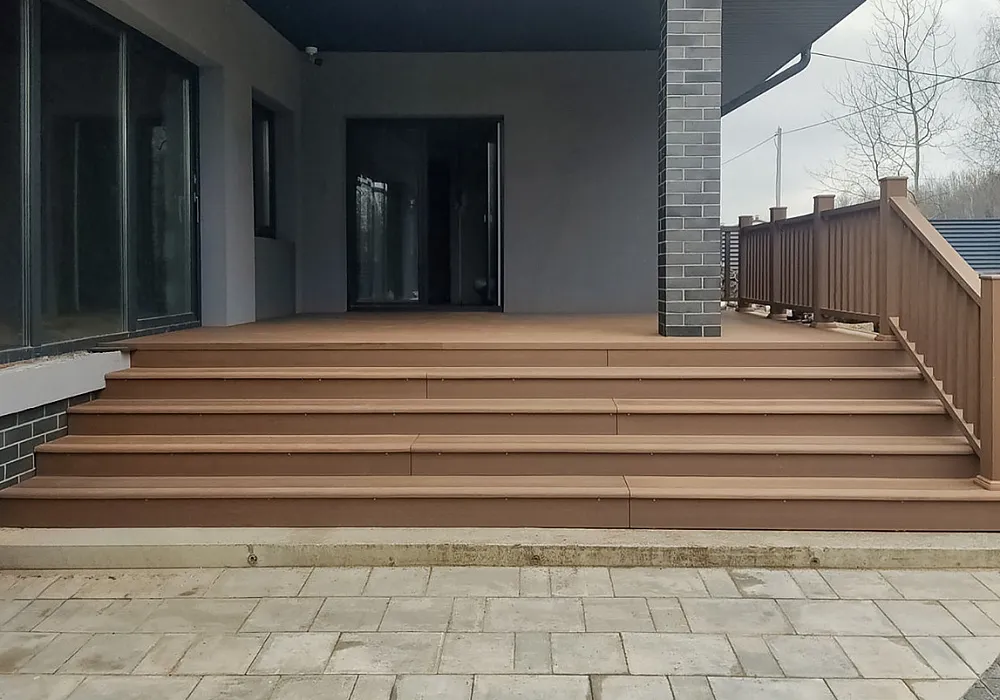 Террасы, дровница и декор фасадов Террасы, дровница и декор фасадов