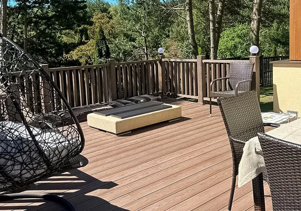 Террасы загородного дома и бани Террасы загородного дома и бани