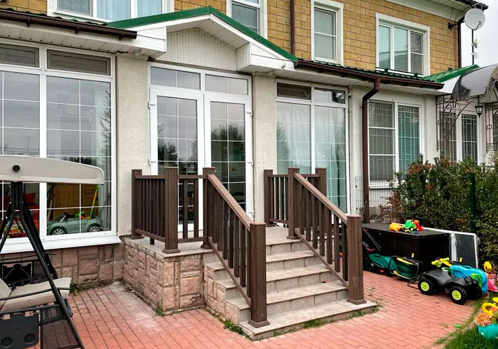 Ограждения Классик в коричневом цвете Ограждения Классик в коричневом цвете