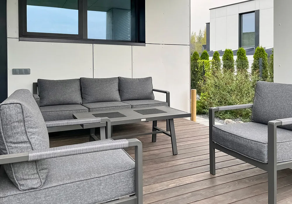 Мебель из алюминия Торонто на террасе Мебель из алюминия Торонто на террасе
