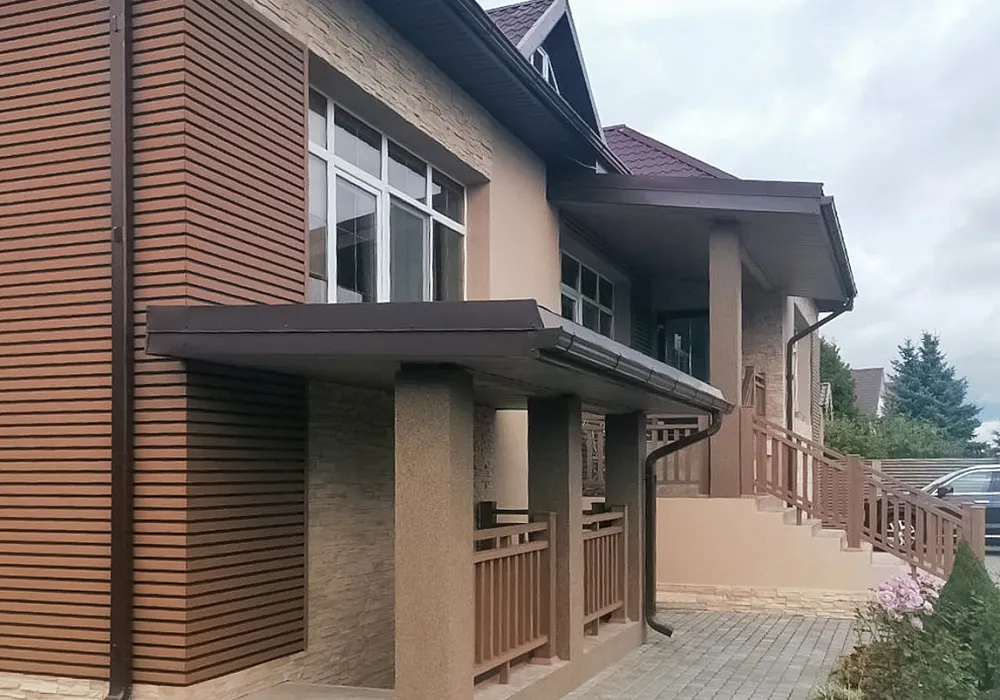 Фасад и ограждения из ДПК Фасад и ограждения из ДПК