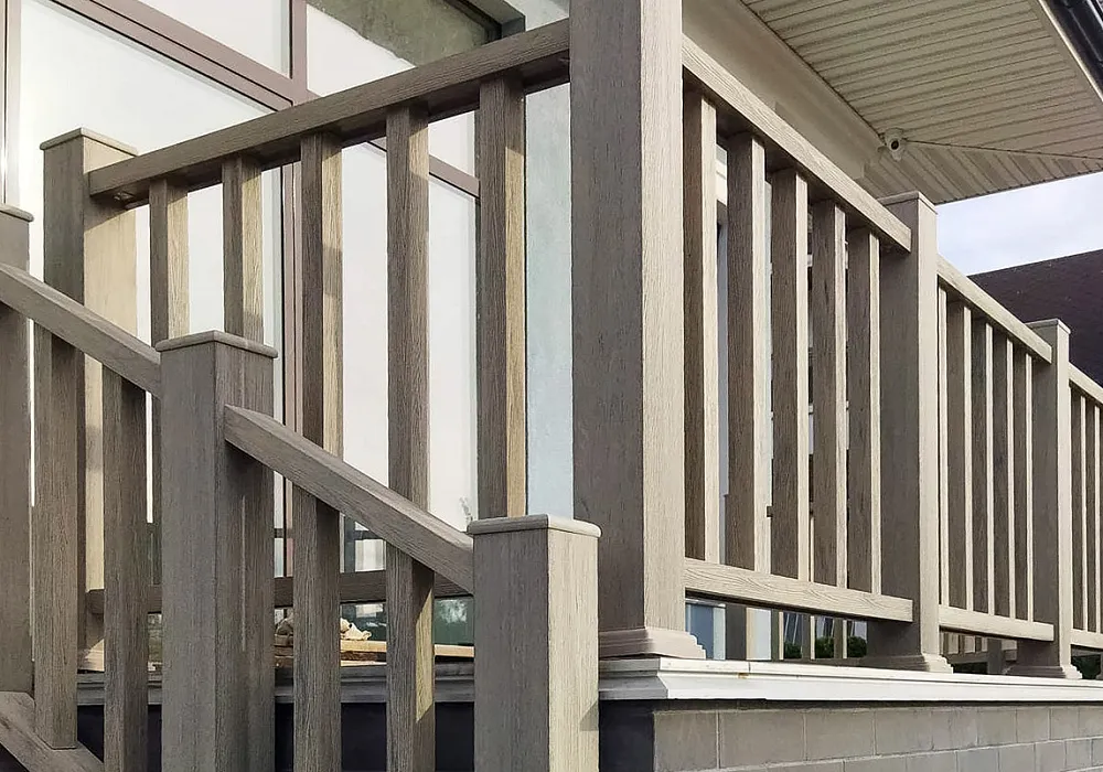 Ограждения и зона барбекю Ограждения и зона барбекю