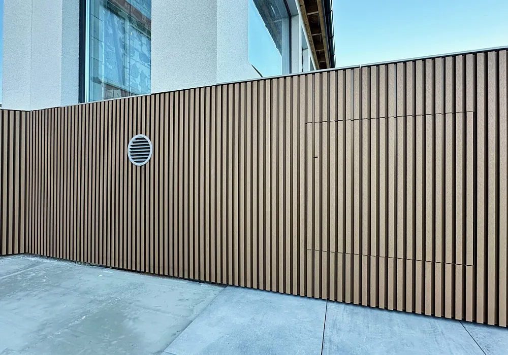 Облицовка фасадной части террасы Облицовка фасадной части террасы